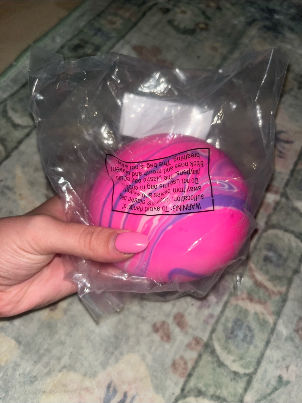 Jumbo squishy toy nib